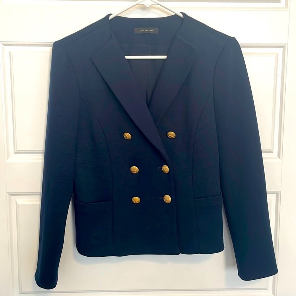 Ann Taylor Navy Blazer